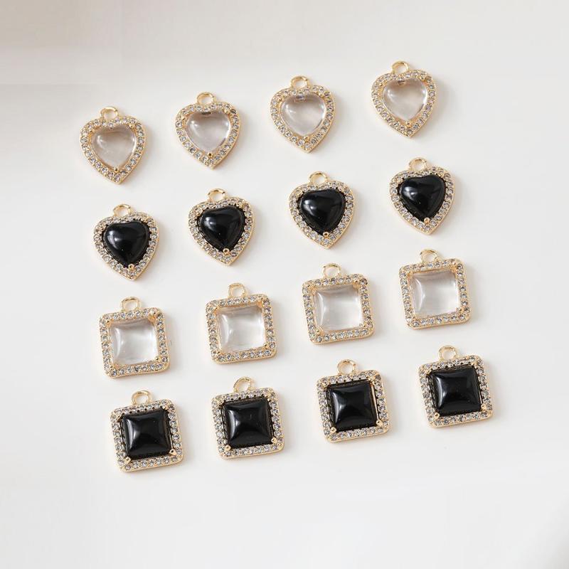 Pendant Necklaces 19mm Black Onyx Zircon Love Necklace For Jewelry Making DIY Hand Made 14k Gold Plated Brass AccessoriesPendant
Pendant Necklaces 19mm Black Onyx Zircon Love Necklace For Jewelry Making DIY Hand Made 14k Gold Plated Brass AccessoriesPendant