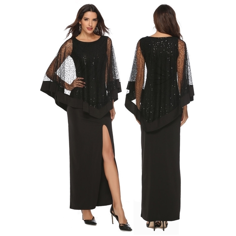 New arrived Fashion black dress women's wear dress T200107