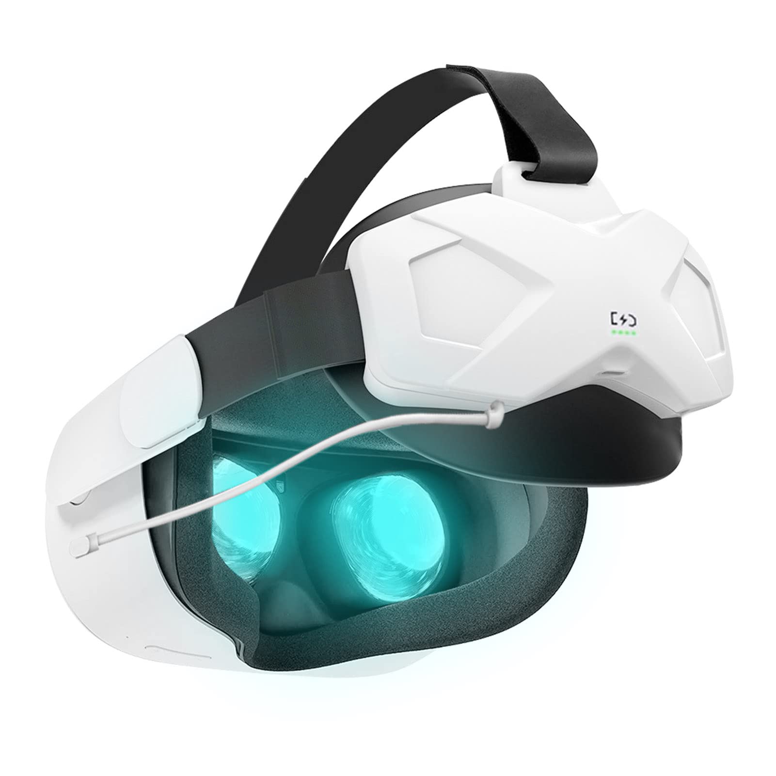 New AR Accessorise Oculus Quest 2 Elite Strap with Battery,5000mAh Extend 3hrs Playtime,Fast Charging VR Power,Adjustable Head Strap for Enhanced Support and Comfort
New AR Accessorise Oculus Quest 2 Elite Strap with Battery,5000mAh Extend 3hrs Playtime,Fast Charging VR Power,Adjustable Head Strap for Enhanced Support and Comfort