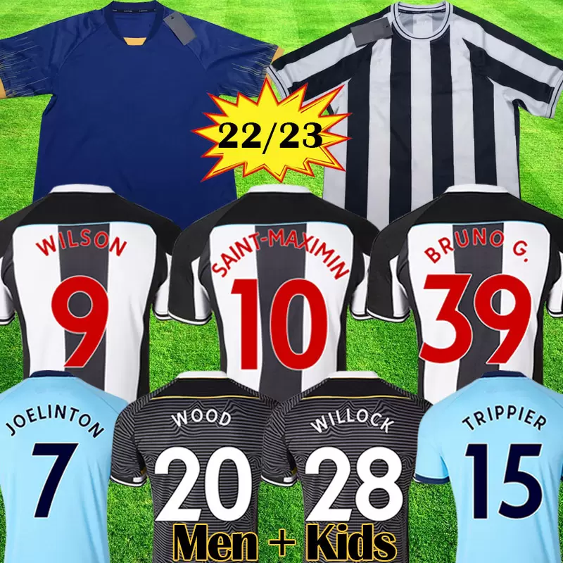 21 22 23 Soccer Jersey WOOD NUFC BRUNO G. WILSON SHELVEY ALMIRON SAINT MAXIMIN WILLOCK TRIPPIER Targett 2022 2023 Home Away Black Football Shirt Men Kids kits, Colour 13
21 22 23 Soccer Jersey WOOD NUFC BRUNO G. WILSON SHELVEY ALMIRON SAINT MAXIMIN WILLOCK TRIPPIER Targett 2022 2023 Home Away Black Football Shirt Men Kids kits, Colour 13
