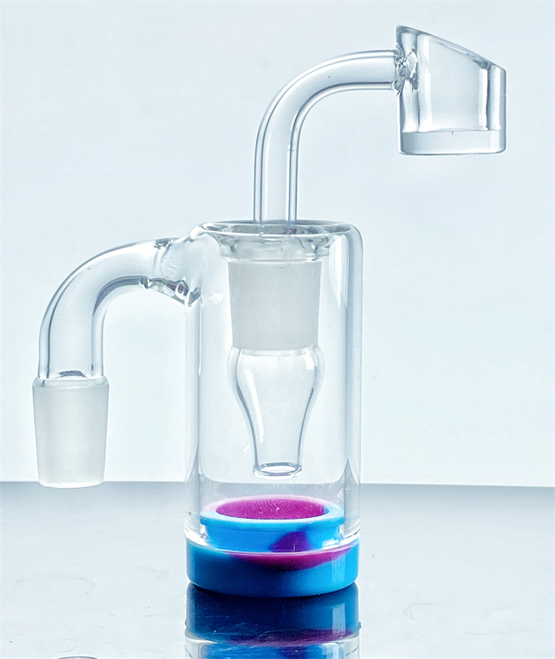 New 14mm Glass Ash Catcher Hookah Accessory with Tobacco Bowl Colored Silicone Container Retriever for Bong Dab Rig Quartz Rod
New 14mm Glass Ash Catcher Hookah Accessory with Tobacco Bowl Colored Silicone Container Retriever for Bong Dab Rig Quartz Rod