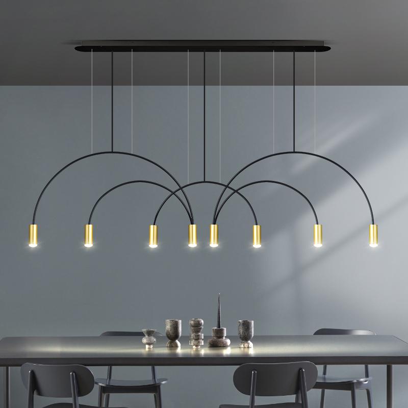 Pendant Lamps Nordic Post-modern Minimalist Line Chandelier Personality Creative Model Room Restaurant Dining Table Coffee Shop Bar
Pendant Lamps Nordic Post-modern Minimalist Line Chandelier Personality Creative Model Room Restaurant Dining Table Coffee Shop Bar