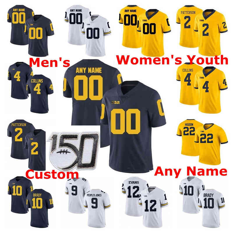 Rare Michigan Wolverines College Football Jerseys Men's Tru Wilson Jersey Zach Gentry Devin Bush Chase Winovich Tom Brady Custom Stitched, Men's white
Rare Michigan Wolverines College Football Jerseys Men's Tru Wilson Jersey Zach Gentry Devin Bush Chase Winovich Tom Brady Custom Stitched, Men's white