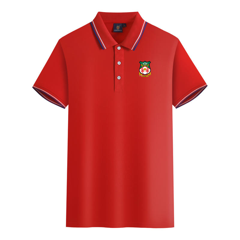 Wrexham Football Club men and women Polos mercerized cotton short sleeve lapel breathable sports T-shirt LOGO can be customized, No 8
Wrexham Football Club men and women Polos mercerized cotton short sleeve lapel breathable sports T-shirt LOGO can be customized, No 8