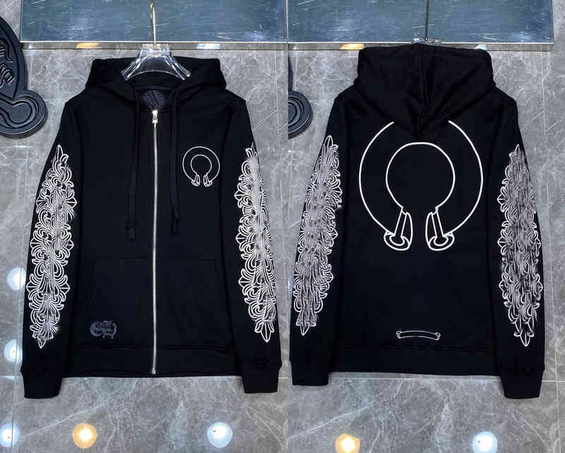 Hoodies Classic Mens Zipper Designer Horseshoe Sanskrit Cross Print Pullover Heart Hoody Sweatshirts Sweater Luxury Woman Jackts Fate 25JR
Hoodies Classic Mens Zipper Designer Horseshoe Sanskrit Cross Print Pullover Heart Hoody Sweatshirts Sweater Luxury Woman Jackts Fate 25JR