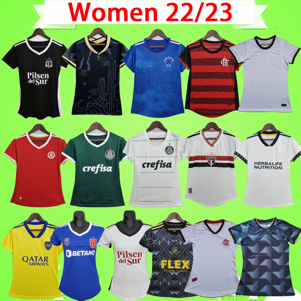 2022 2023 Women soccer jersey LA los angeles galaxy fc colo colo Sao Paulo Boca Juniors Gremio Mineiro Santos Flamengo Cruzeiro Palmeiras girls football shirt 22 23, 2022 women
2022 2023 Women soccer jersey LA los angeles galaxy fc colo colo Sao Paulo Boca Juniors Gremio Mineiro Santos Flamengo Cruzeiro Palmeiras girls football shirt 22 23, 2022 women