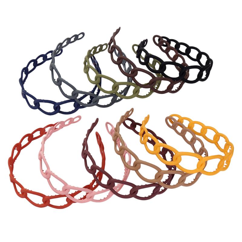Bandanas 10pcs Female Exquisite Hair Wear Frosted Versatile Hairbands Chic Hoops
Bandanas 10pcs Female Exquisite Hair Wear Frosted Versatile Hairbands Chic Hoops