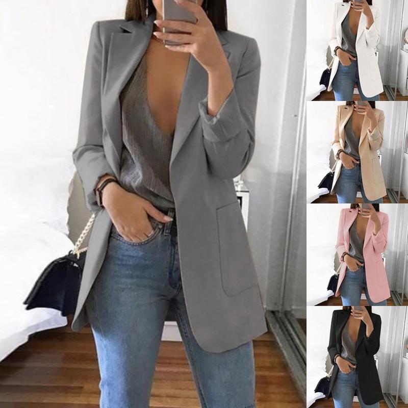 Women's Suits & Blazers Women Europe And The United States ExplosionsSuit Overcoat Fashion Casual Lapel Cardigan Temperament Large Size Suit, 02
Women's Suits & Blazers Women Europe And The United States ExplosionsSuit Overcoat Fashion Casual Lapel Cardigan Temperament Large Size Suit, 02