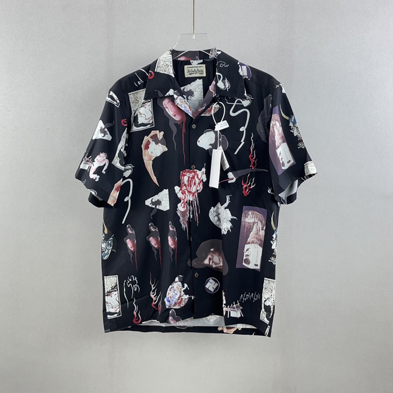 22ss Japan Women Head Pattern Tee Hawaii Beach Casual Shirt Spring Summer Cool Hip hop Short Sleeve, Black
22ss Japan Women Head Pattern Tee Hawaii Beach Casual Shirt Spring Summer Cool Hip hop Short Sleeve, Black