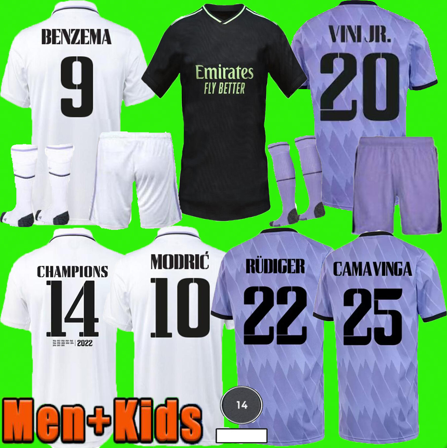 BENZEMA soccer jerseys 21 22 23 champions 14 football shirt VINI JR CAMAVINGA ALABA mbappe MODRIC MARCELO REAL MADRIDS HAZARD RODRYGO men kids kit uniforms 16, Fans
BENZEMA soccer jerseys 21 22 23 champions 14 football shirt VINI JR CAMAVINGA ALABA mbappe MODRIC MARCELO REAL MADRIDS HAZARD RODRYGO men kids kit uniforms 16, Fans