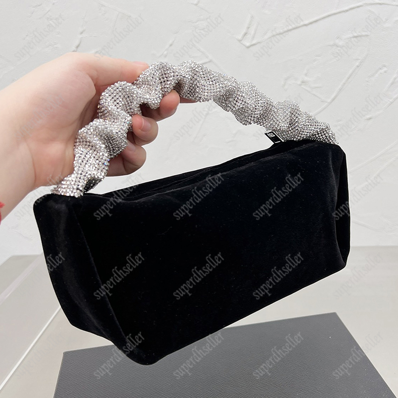 Luxury Designer Women Totes Classic Velvet Shoulder Bags Fashion Diamond Handbags Romantic Underarm Bag Vintage Handbag Elegant Wholesale, Black
Luxury Designer Women Totes Classic Velvet Shoulder Bags Fashion Diamond Handbags Romantic Underarm Bag Vintage Handbag Elegant Wholesale, Black