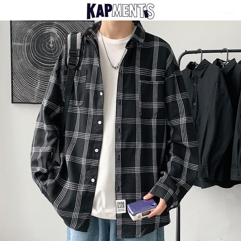 Men Korean Fashions Vintage Plaid Shirts 2022 Spring Mens Overiszed Casual Long Sleeve Shirt Cotton Streetwear Blouse Men's, Black
Men Korean Fashions Vintage Plaid Shirts 2022 Spring Mens Overiszed Casual Long Sleeve Shirt Cotton Streetwear Blouse Men's, Black