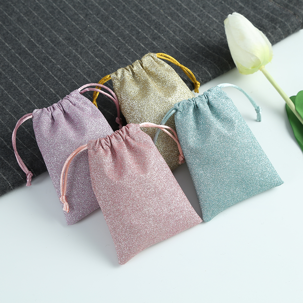 Glitter Sequins Bags Jewelry Organza Drawstring Bag for Wedding Candy Christmas Gift Pouches 6 Colors Beads Storage
Glitter Sequins Bags Jewelry Organza Drawstring Bag for Wedding Candy Christmas Gift Pouches 6 Colors Beads Storage