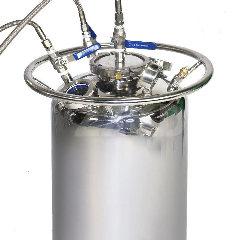 ZZKD Lab Supplies 5LB 10 LB Closed Loop Extractor big size BHO Extraction Equipment Stainless Steel Butane Extraction Instrument