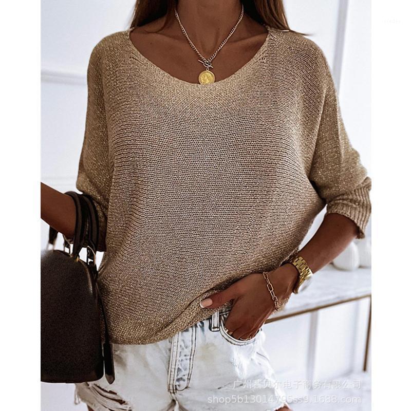 Women' T-Shirt WEPBEL Elegant Autumn Knitted Sweater Shirt Top Ladies Sexy Fashion Long Sleeve O Neck Bow Tie, Brown
Women' T-Shirt WEPBEL Elegant Autumn Knitted Sweater Shirt Top Ladies Sexy Fashion Long Sleeve O Neck Bow Tie, Brown
