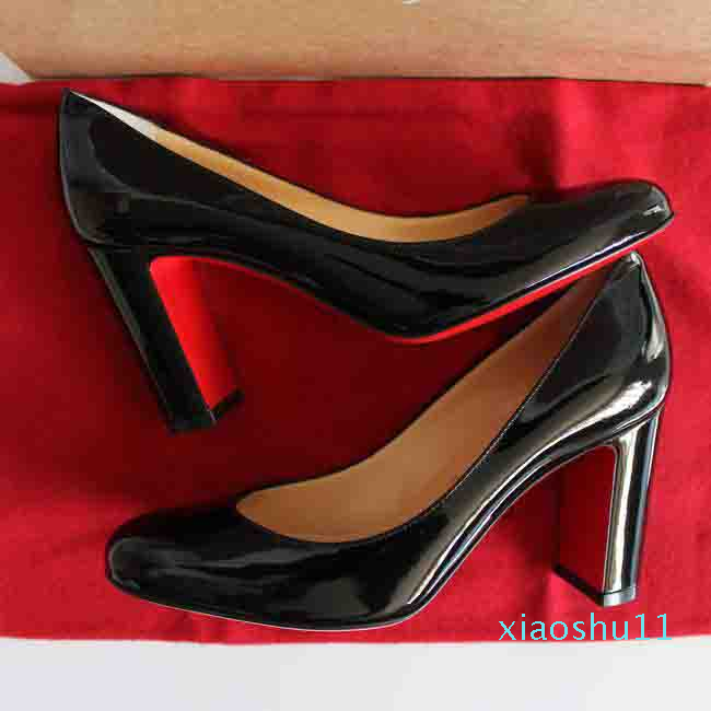 Womens Sandals Designs Red Bottom Pump Reds Soles Heel Women Dress Shoes Low Heels Chunky Heel Cadrilla Patent Leather round Toe Pumps 2022
Womens Sandals Designs Red Bottom Pump Reds Soles Heel Women Dress Shoes Low Heels Chunky Heel Cadrilla Patent Leather round Toe Pumps 2022