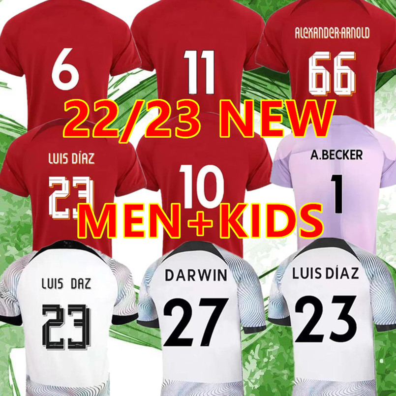 21 22 23 season home away 3rd DARWIN soccer jerseys 2022 2023 Mohamed Diogo Luis DIaz Alexander Arnold football kit tops shirts men kids KITS uniform, 22 23 away aldult ucl
21 22 23 season home away 3rd DARWIN soccer jerseys 2022 2023 Mohamed Diogo Luis DIaz Alexander Arnold football kit tops shirts men kids KITS uniform, 22 23 away aldult ucl