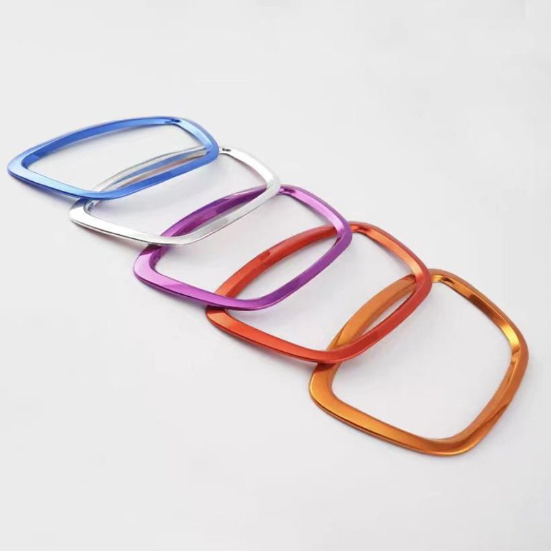 Center Frame Steering Wheel Emblem Trim Decor Ring Metal 3D Car Styling For Audi A3 A4L A6L A8 Q3 Q5 Q7