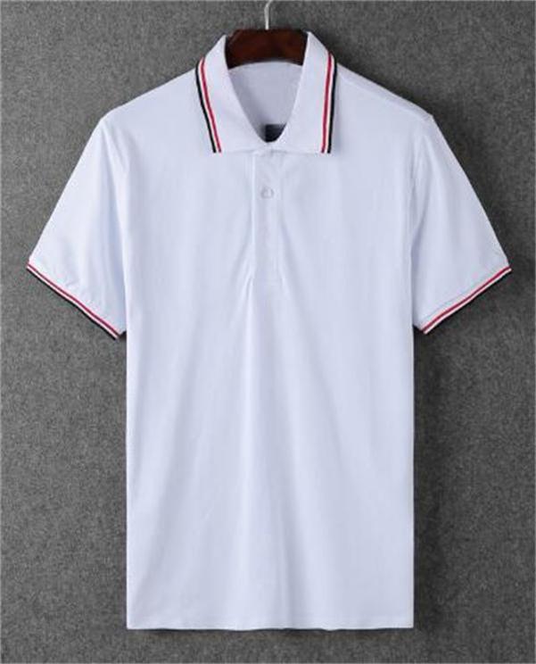 2022 new brand Summer Men Polo stripe Embroidery Shirt Short Sleeves Tops Turn-down Collar Polo Clothing Male Fashion Casual Polo S-3XL, White
2022 new brand Summer Men Polo stripe Embroidery Shirt Short Sleeves Tops Turn-down Collar Polo Clothing Male Fashion Casual Polo S-3XL, White