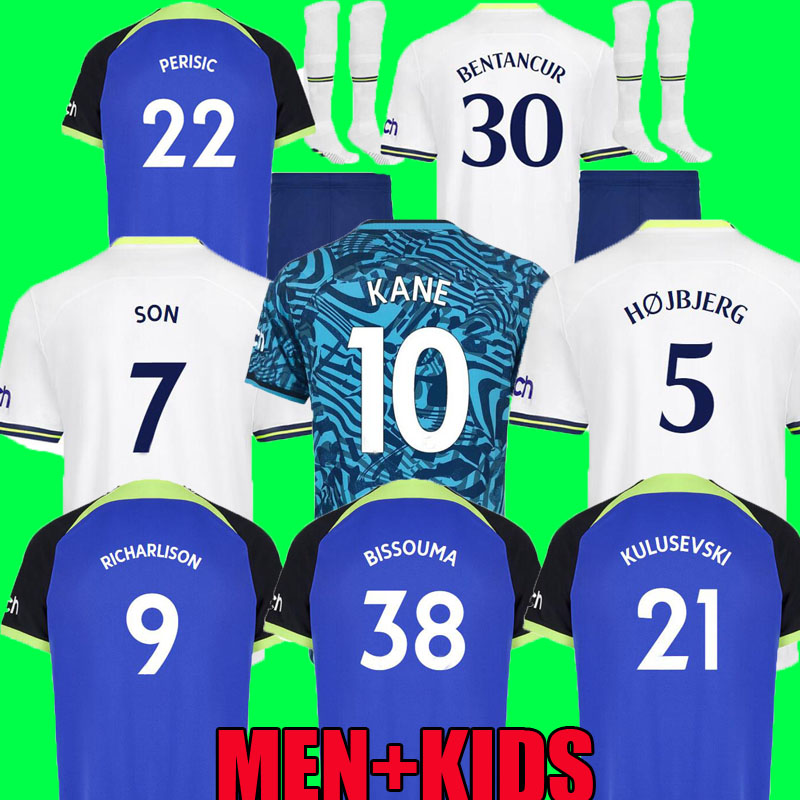 Men KIDS 22 23 SON RICHARLISON Bissouma Soccer Jerseys 2022 2023 away Football shirts LUCAS HOjbjerg ROMERO REGUILON PERISIC KULUSEVSKI BENTANCUR Tottenham KANE
Men KIDS 22 23 SON RICHARLISON Bissouma Soccer Jerseys 2022 2023 away Football shirts LUCAS HOjbjerg ROMERO REGUILON PERISIC KULUSEVSKI BENTANCUR Tottenham KANE