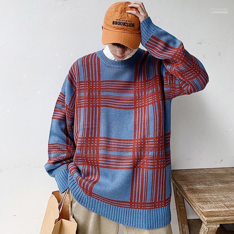 Winter Sweater Men Warm Fashion Retro Casual O-neck Pullover Man Streetwear Loose Plaid Sweter Male Clothes -2XL Men's Sweaters Time22, Black
Winter Sweater Men Warm Fashion Retro Casual O-neck Pullover Man Streetwear Loose Plaid Sweter Male Clothes -2XL Men's Sweaters Time22, Black