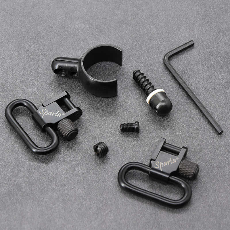 Hunting Rifle Shoulder Strap Sparta Quick Detachable Release Buckle Swivels Fit Most 12 Gauge Shotguns .800"- .850" 15932, Multi-color
Hunting Rifle Shoulder Strap Sparta Quick Detachable Release Buckle Swivels Fit Most 12 Gauge Shotguns .800"- .850" 15932, Multi-color