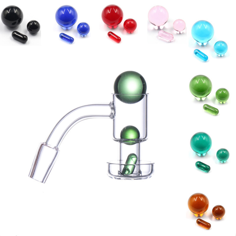 Terp Slurper Beveled Edge Quartz Banger Smoking Accessories Seamless Bangers 14mm male Joint With Glass Marble
Terp Slurper Beveled Edge Quartz Banger Smoking Accessories Seamless Bangers 14mm male Joint With Glass Marble