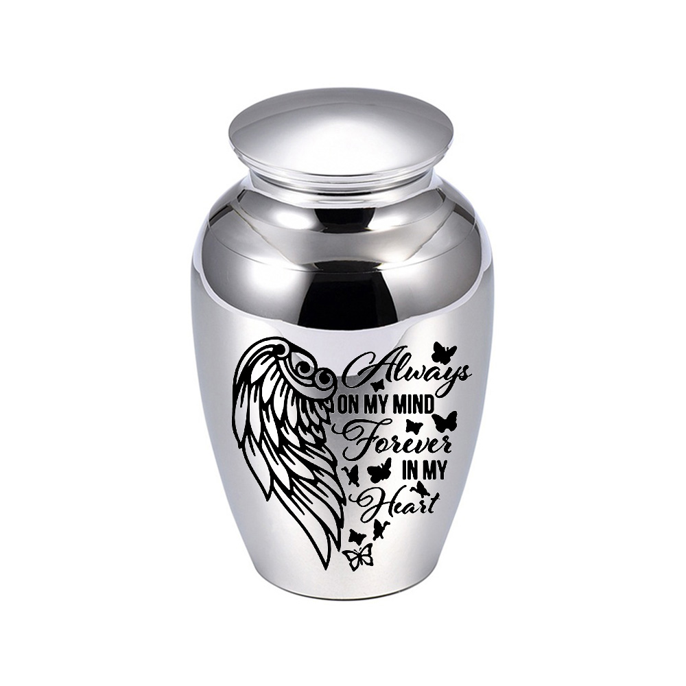70x45mm Heart Shaped Wings With Butterfly Cremation Pendant Memorial Urns Funeral Keepsake For Dog Cat Ashes Pet or Human Urn
70x45mm Heart Shaped Wings With Butterfly Cremation Pendant Memorial Urns Funeral Keepsake For Dog Cat Ashes Pet or Human Urn
