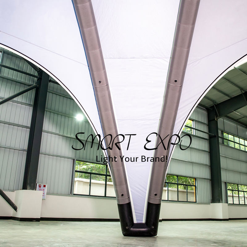 20ft Inflatable Dome Shelter Custom Events Tradeshow Tent with Air Tight Frame E Pump
