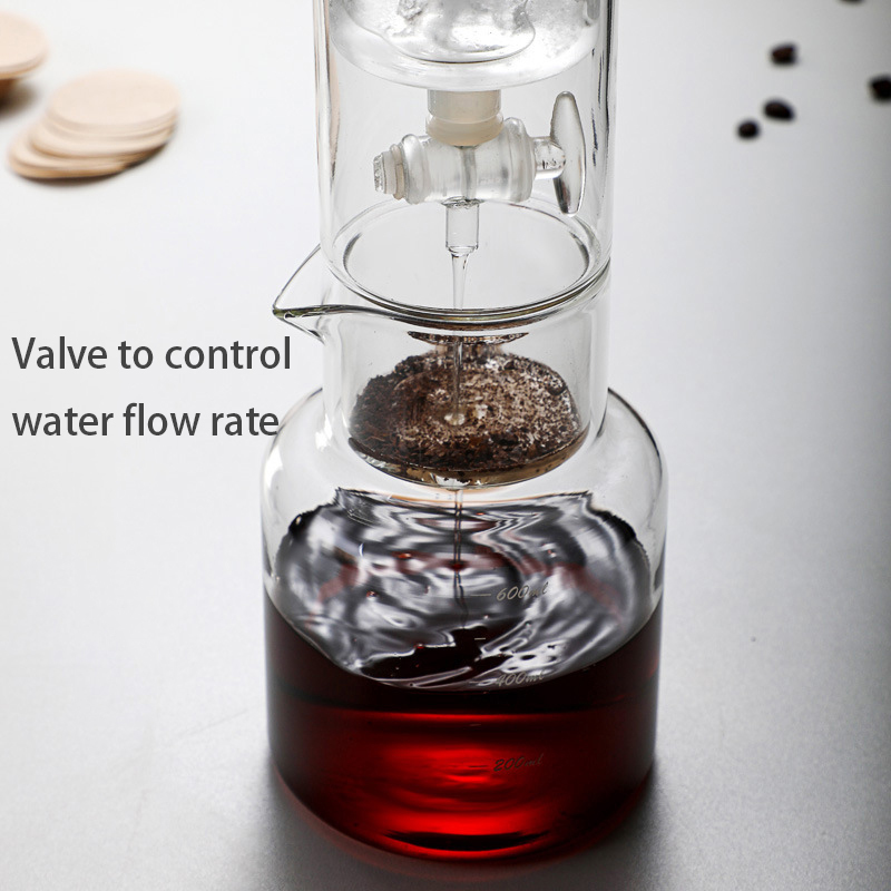 swabue cold brew coffee pot set drip filter ecocoffee iced tools barista handmade glass coffee maker household pour over kettle