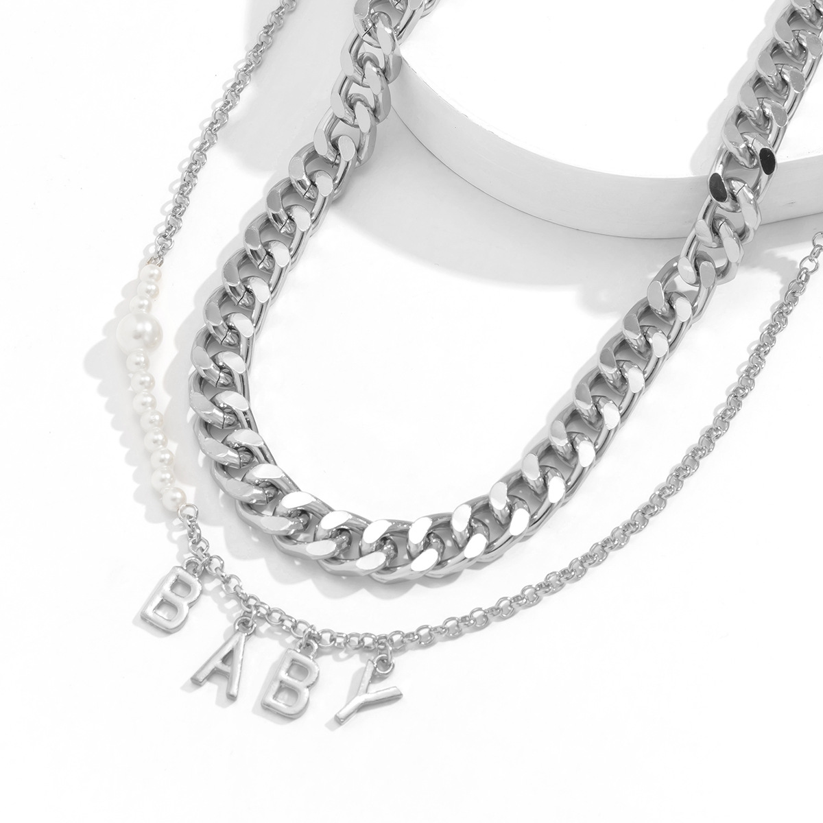 Pendant Necklaces Fashion Trendy Multilayer Hip Hop Long Chain Necklace For Women Men Jewelry Gifts Lock Accessories
Pendant Necklaces Fashion Trendy Multilayer Hip Hop Long Chain Necklace For Women Men Jewelry Gifts Lock Accessories