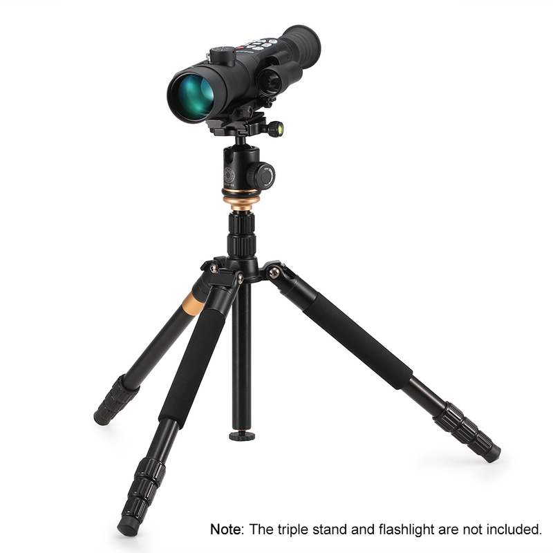 WANNEY Full Color Night Vision Telescope Monocular Nights Scope Digital Rang Finder Ballistic Computer 1080p 220727