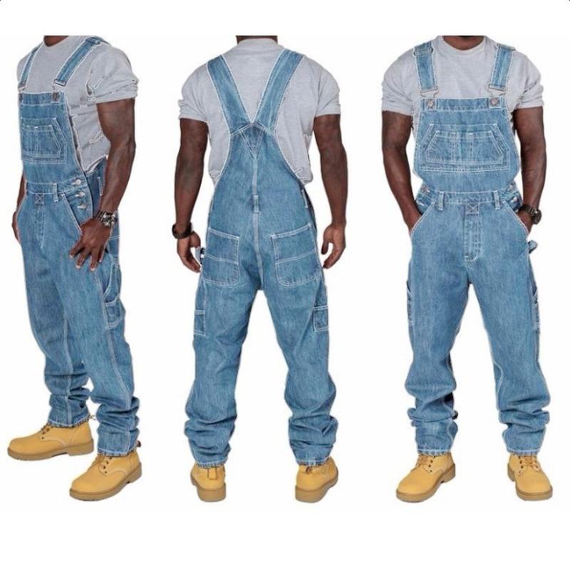 Men' Jeans Fashion Loose Overall 2022 Spring Summer Mens Clothing Casual Blue Denim Pants Jumpsuit Romper Gallus Trousers, Na
Men' Jeans Fashion Loose Overall 2022 Spring Summer Mens Clothing Casual Blue Denim Pants Jumpsuit Romper Gallus Trousers, Na