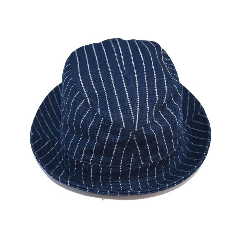Berets DONG Vintage Wabash Stripes Indigo Bucket Hats Workwear Railroad Caps UnisexBerets
Berets DONG Vintage Wabash Stripes Indigo Bucket Hats Workwear Railroad Caps UnisexBerets