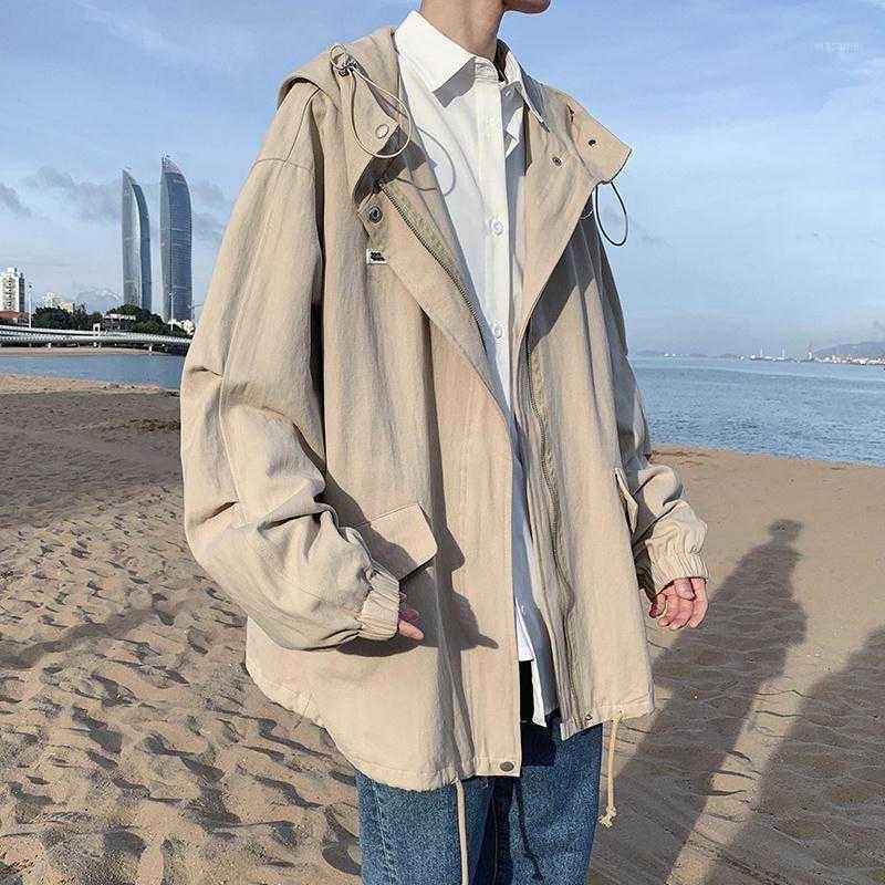 Men's Casual Shirts Hooded Jacket Spring And Autumn Fashion Student Loose Handsome Medium Long Work, Dark gray
Men's Casual Shirts Hooded Jacket Spring And Autumn Fashion Student Loose Handsome Medium Long Work, Dark gray