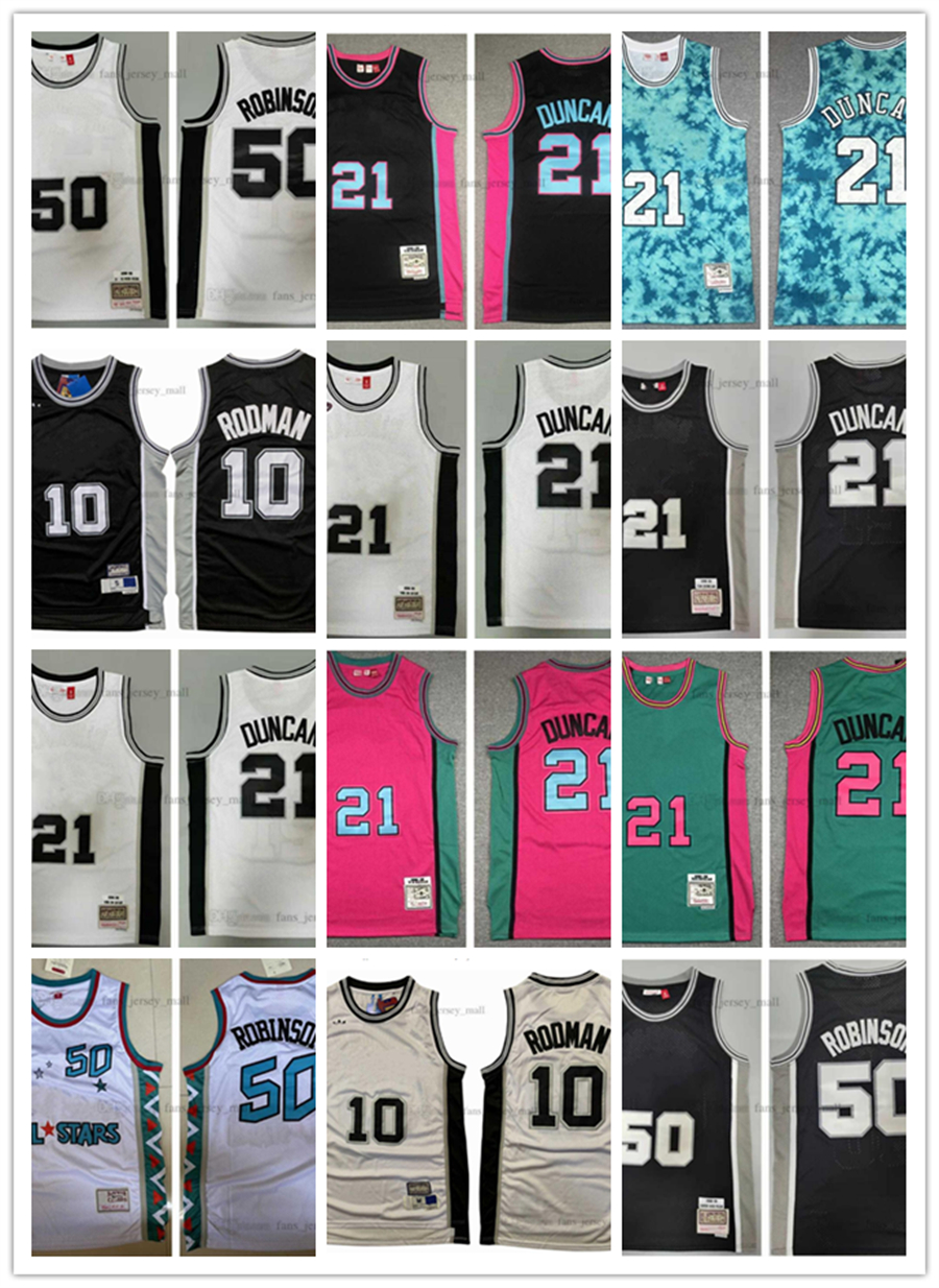 2022 Retro Basketball Jersey Tim 21 Duncan Jerseys Dennis 10 Rodman David 50 Robinson Colour White Black Stitched Mitchell&Ness 1998-99 1995 News blue
2022 Retro Basketball Jersey Tim 21 Duncan Jerseys Dennis 10 Rodman David 50 Robinson Colour White Black Stitched Mitchell&Ness 1998-99 1995 News blue