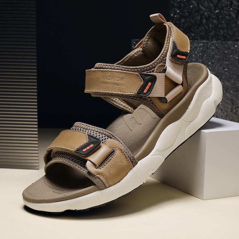 Sandals Fashion Summer Design Breathable Casual Shoes Non-slip Climbing Fishing Water Trekking Comfortable Leather RomanSandals, Black
Sandals Fashion Summer Design Breathable Casual Shoes Non-slip Climbing Fishing Water Trekking Comfortable Leather RomanSandals, Black