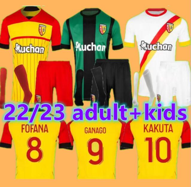 22 23 RC Lens Sainte Barbe soccer jerseys KAKUTA GANAGO SOTOCA FOFANA hommes enfants BANZA 2022 2023 Football Shirts men kids kit maillots de foot
22 23 RC Lens Sainte Barbe soccer jerseys KAKUTA GANAGO SOTOCA FOFANA hommes enfants BANZA 2022 2023 Football Shirts men kids kit maillots de foot
