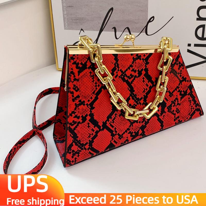 Evening Bags Fashion Purses And Handbags Luxury Designer Shoulder For Women 2022 Trend Thick Chain Serpentine Crossbody Bag FemaleEvening, Black
Evening Bags Fashion Purses And Handbags Luxury Designer Shoulder For Women 2022 Trend Thick Chain Serpentine Crossbody Bag FemaleEvening, Black