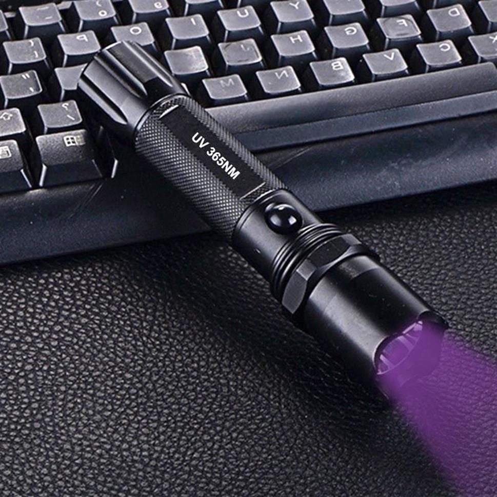 Flashlights Torches TMWT High Quality 2Pack 365nm UV Rechargeable Ultraviolet Lantern 395nm Black Light Torch For Jade Amber Detec303T
Flashlights Torches TMWT High Quality 2Pack 365nm UV Rechargeable Ultraviolet Lantern 395nm Black Light Torch For Jade Amber Detec303T