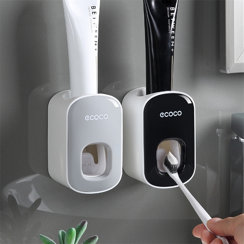 Bathroom Accessories Set Automatic Dispenser Wall Mount Toothpaste Holder Tooth Paste Squeezer 220614
Bathroom Accessories Set Automatic Dispenser Wall Mount Toothpaste Holder Tooth Paste Squeezer 220614