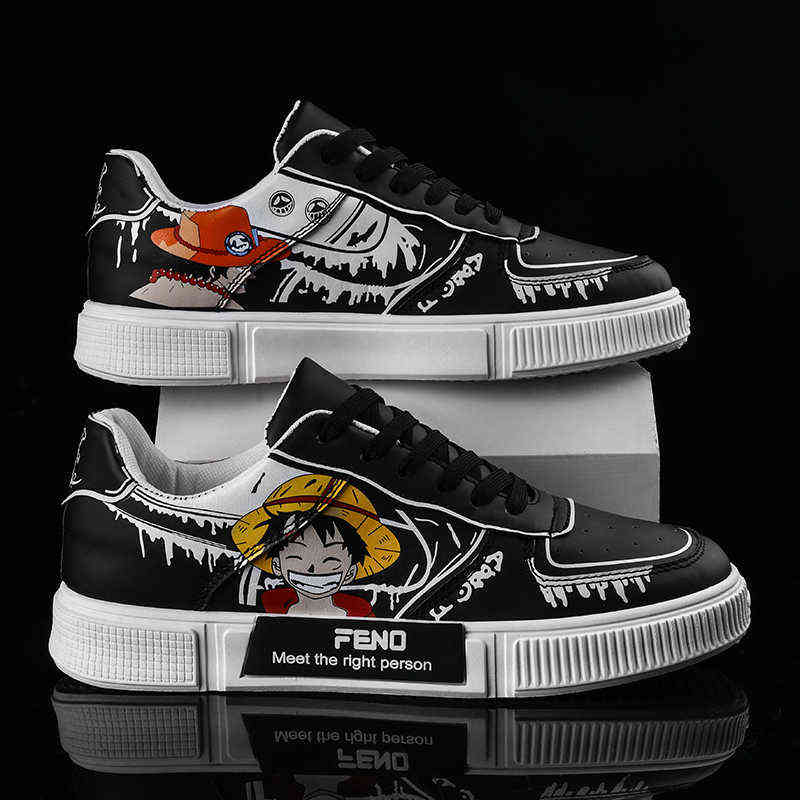 Men Haijiewang Anime Casual Shoes Women Sneakers Fashion Graffiti Classic Lovers Vulcanized Shoes Cosplay School Canvas Shoes Y220530, White
Men Haijiewang Anime Casual Shoes Women Sneakers Fashion Graffiti Classic Lovers Vulcanized Shoes Cosplay School Canvas Shoes Y220530, White