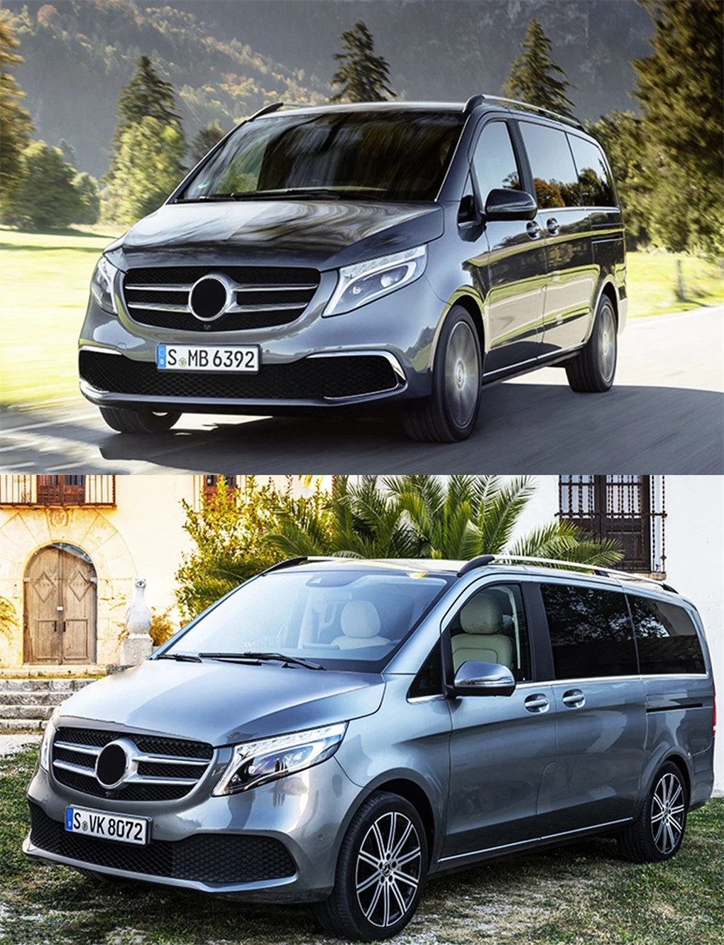 Headlights All LED For Benz Vito 20 13-20 19 Head Lights W447 DRL+Bi-Xenon Lens LED Crystal Angel Eyes Turn Signal Headlight