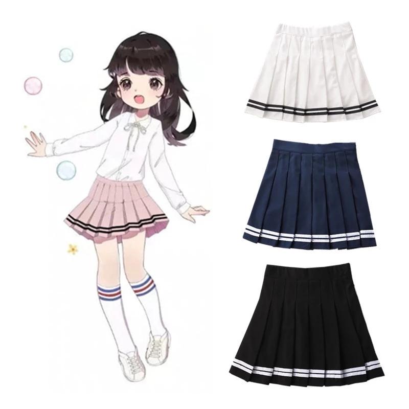 Clothing Sets Pleated Skirt Striped Princess Skirts Girl's Black Navy Children's Mini Short School UniformsClothing
Clothing Sets Pleated Skirt Striped Princess Skirts Girl's Black Navy Children's Mini Short School UniformsClothing