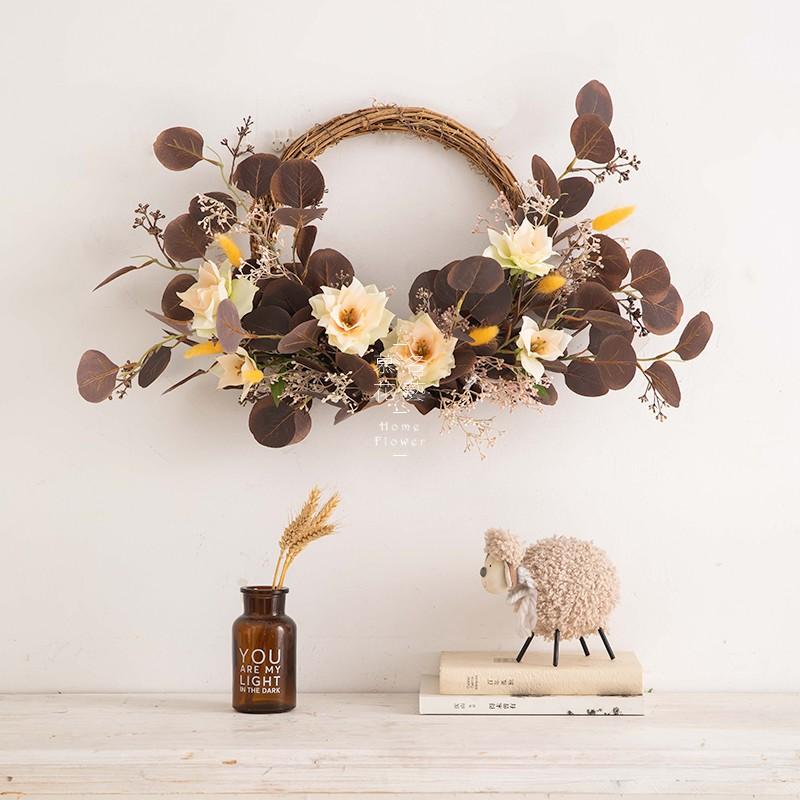 Decorative Flowers & Wreaths Home Decor Artificial Wreath Simulation Christmas Wedding Decoration Room Indoor Wall Ornaments Nordic Gifts
Decorative Flowers & Wreaths Home Decor Artificial Wreath Simulation Christmas Wedding Decoration Room Indoor Wall Ornaments Nordic Gifts