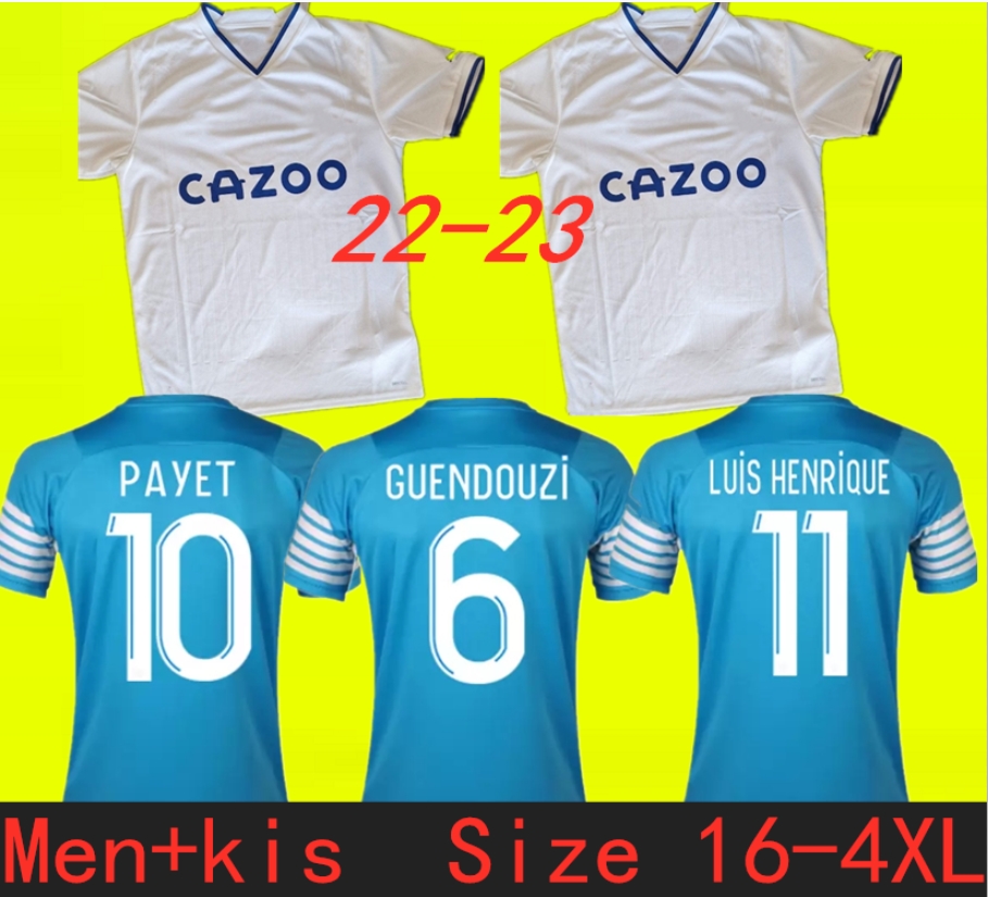 21 22 23 MILIK soccer jerseys 2022 2023 MarseilleS maillot foot CUISANCE BAKAMBU under GERSON PAYET football shirts men kids kit GUENDOUZI DIENG fans player version
21 22 23 MILIK soccer jerseys 2022 2023 MarseilleS maillot foot CUISANCE BAKAMBU under GERSON PAYET football shirts men kids kit GUENDOUZI DIENG fans player version