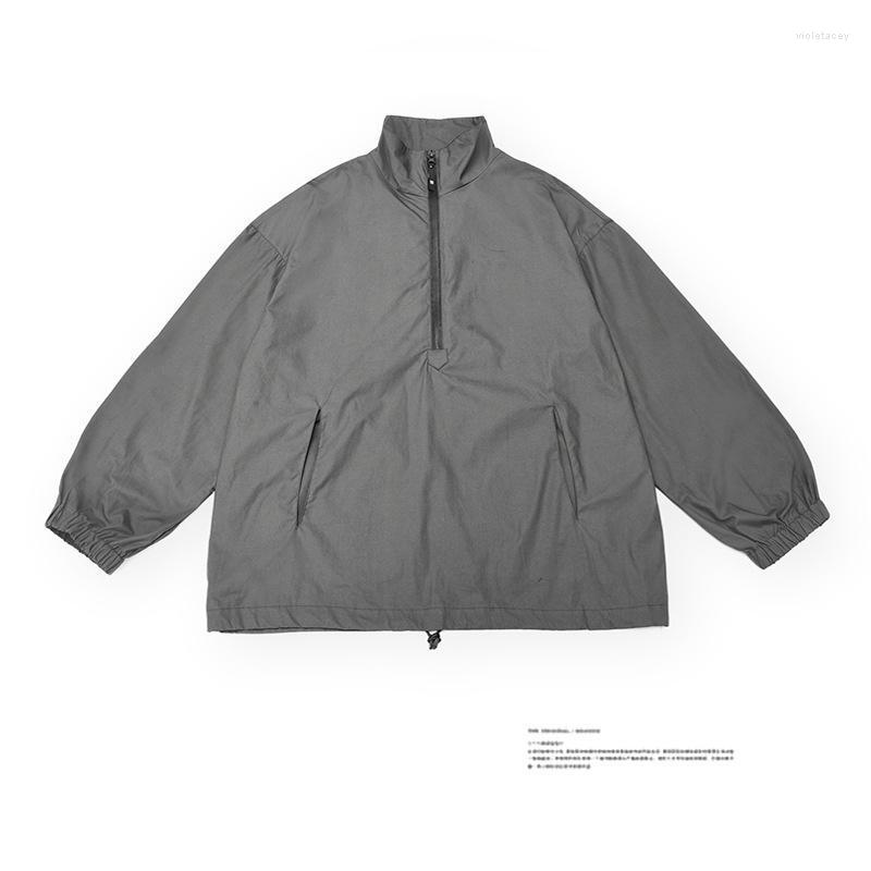 Men's Trench Coats Summer 2022 Spring Loose Solid Color Pullover Windbreaker Fashion Simple Tooling Jacket Viol22, Dark gray
Men's Trench Coats Summer 2022 Spring Loose Solid Color Pullover Windbreaker Fashion Simple Tooling Jacket Viol22, Dark gray