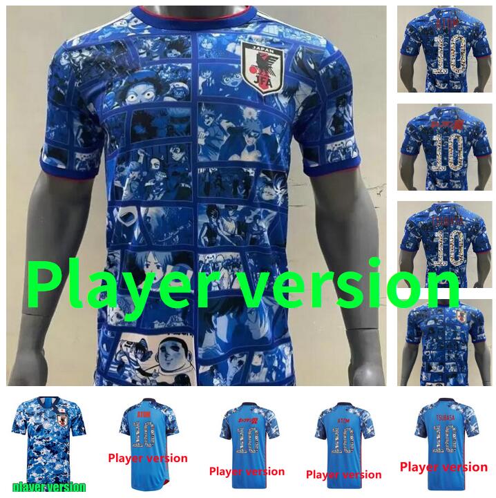 Player Version 2021 2022 Japan Soccer Jerseys #10 MINAMINO #4 HONDA football shirts special cartoon ATOM NAGATOMO TSUBASA SHIBASAKI NAKAYAMA Men uniforms mykit
Player Version 2021 2022 Japan Soccer Jerseys #10 MINAMINO #4 HONDA football shirts special cartoon ATOM NAGATOMO TSUBASA SHIBASAKI NAKAYAMA Men uniforms mykit