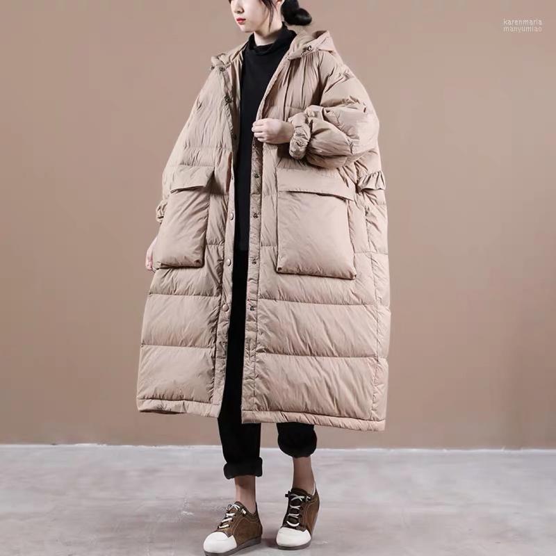 Women's Down & Parkas Womens Loose Fit Mid-Length Jacket Long-Sleeve Office Lady Solid Color With Pockets Hoodie Coat Kare22, Black
Women's Down & Parkas Womens Loose Fit Mid-Length Jacket Long-Sleeve Office Lady Solid Color With Pockets Hoodie Coat Kare22, Black