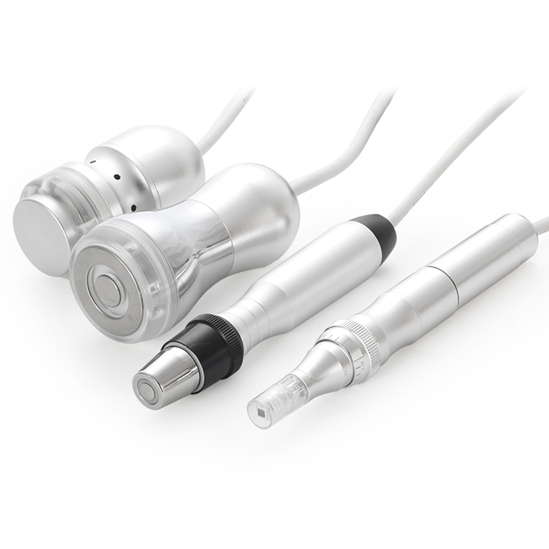 4 in 1 Multifunctional Facial Mesotherapy Beauty Salon Spa Machine Anti Aging Skin Rejuvenation Wrinkle Removal Face Lifting RF BIO Dermapen Micro Cur